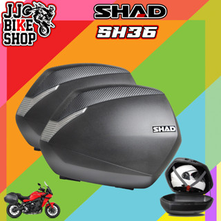 กล่องข้าง SHAD SH36 / 35 CARBON กล่องข้างมอไซคฺ์