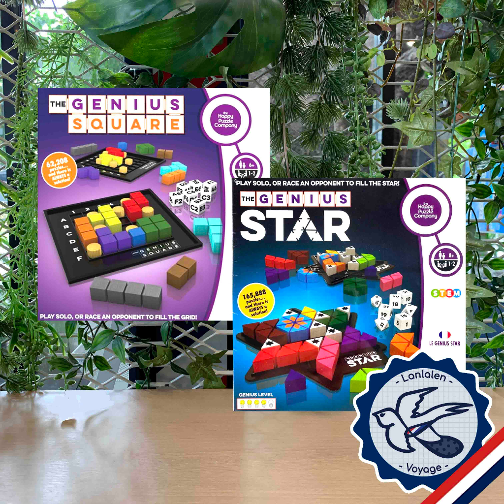 The Genius Square / The Genius Star ห่อของขวัญฟรี [Boardgame]