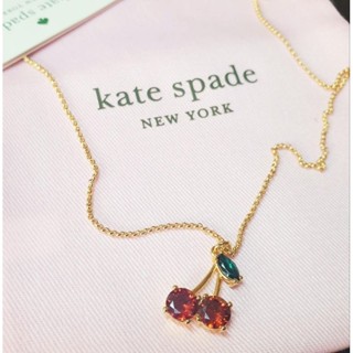 ★ New ของแท้ 100% สร้อยคอ Kate Spade เชอรี่ น่ารักมาก