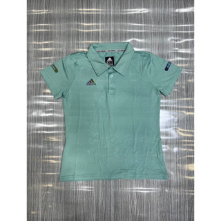 เสื้อโปโลผู้หญิง คอปกแขนสั้น polo Ad89