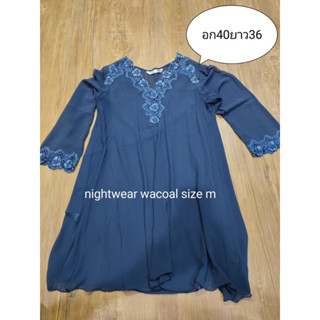 เสื้อคลุมชุดนอนวาโก้ nightwear wacoal size m