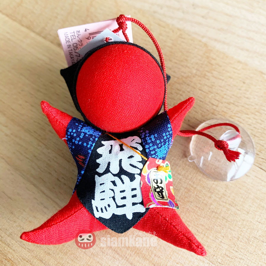 Sarubobo size 7 cm. จุกติดกระจก เครื่องรางญี่ปุ่น ของแท้จากฮิดะ Takayama ราคา ถูกที่สุด ดีลบีเคเค แกลเลอรีภาพที่ 4