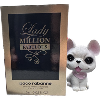 น้ำหอมไวออล ☁️☁️ Paco Rabanne 💋 Lady Million Fabulous EDP Intense 1.5 ml 🌈🌈 น้ำหอมชนิดพกพาไวออลแท้ 100%