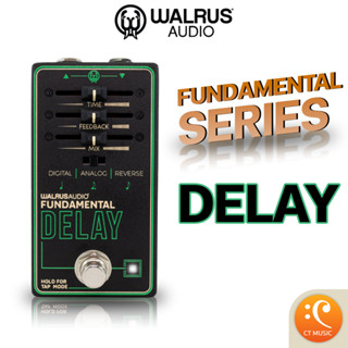 WALRUS AUDIO Fundamental Series Delay เอฟเฟคกีตาร์