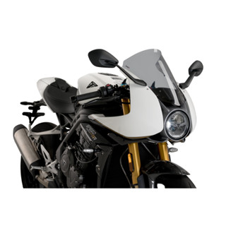 ชิวหน้า Windscreen PUIG R-RACER For TRIUMPH SPEED TRIPLE 1200 RR 2022-23