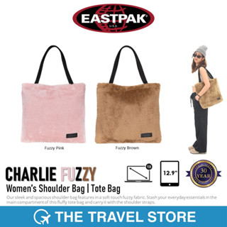 EASTPAK Charlie Fuzzy Women’s Shoulder Bag | Tote Bag กระเป๋าถือ กระเป๋าพาดไหล่ กระเป๋าสะพาย