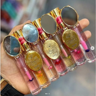⚡FLASH SALE⚡♡พร้อมส่ง์Karite 24K Gold Magic Lip Oil ลิปกลอสมันวาว เปลี่ยนสี เพิ่มความชุ่มชื้น มีกลิตเตอร์มีส่วนผสมทอง 24