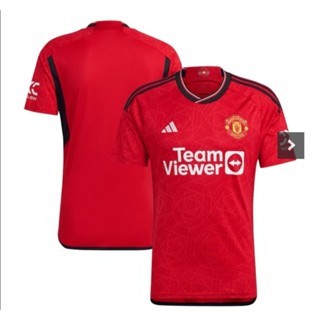 ⚽Pre Fan edition❤️เสื้อฟุตบอลแมนยู​ แท้  🇬🇧ป้ายUK ฤดูกาลใหม่ล่าสุด​ 23-24​⚽Manchester United adidas Home Shirt 2023-24