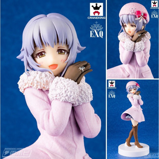 ฟิกเกอร์โมเดล Banpresto Figure : EXQ The Idolmaster Cinderella Glass Sachiko Koshimizu Lot JP ของแท้ ญี่ปุ่น