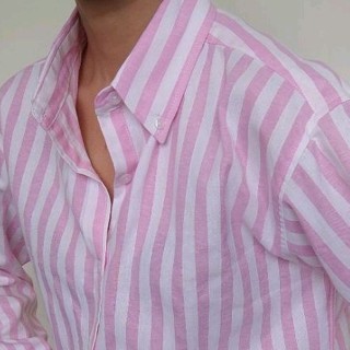 Basel stripe shirts in Pink