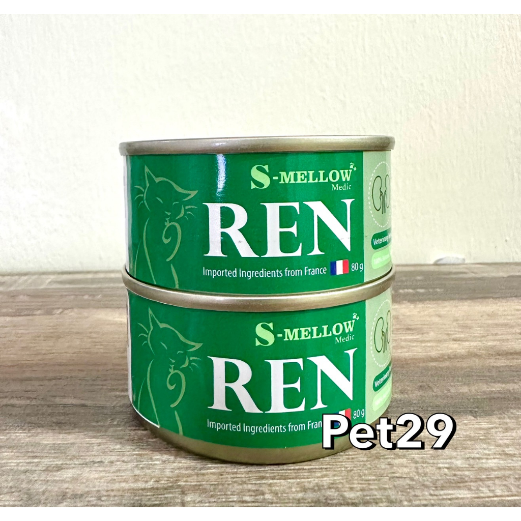 S-Mellow REN อาหารเปียกประกอบการรักษาโรคไตแมว 80g