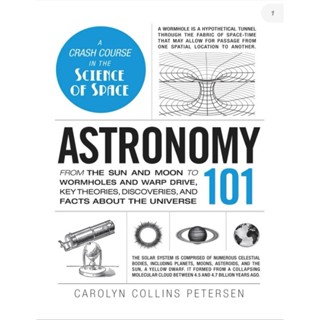 หนังสือ​ ASTRONOMY 101 A Crash Course In The Science Of Space (English /EbookPDF) ภาษาอังกฤษ​