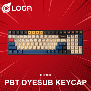 คีย์แคป LOGA PBT DYESUB SPECIAL SET KEYCAP VOL. 1 : TUKTUK