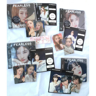 💟พร้อมส่ง💟lesserafim fearless jp รอบ lucky draw universal music