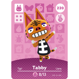 Animal Crossing Amiibo cards ของแท้ Series 3 No. 220