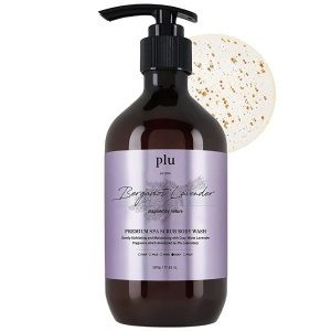 💥 พรีเมี่ยมสครับผิว ลาเวนเดอร์ PLU Premium Spa Scrub Body Wash 플러스 프리미엄 스파 아크럽 바디워시 [500g 1ea]