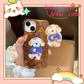 ❤️ส่งของขวัญ❤️ เคสไอโฟน 11 12 13 14 Pro Max การ์ตูน ลูกสุนัข ความคิดสร้างสรรค์ สไตล์คู่รัก Case for iPhoneป้องกันการตก