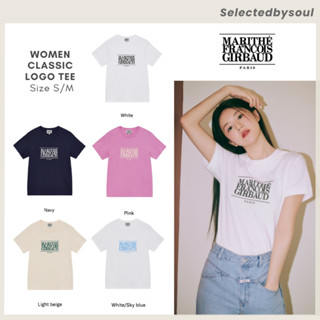 [มีทั้งพร้อมส่ง/Preorder] Marithe Francois Girbaud - Classic Logo Tee - Women Size ✨ ของแท้100%