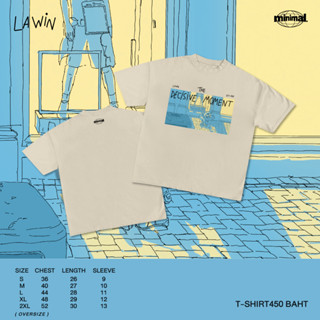 เสื้อยืดวง Lawin ลิขสิทธ์แท้ 100% จากค่าย Minimal Records Official เสื้อ Oversize