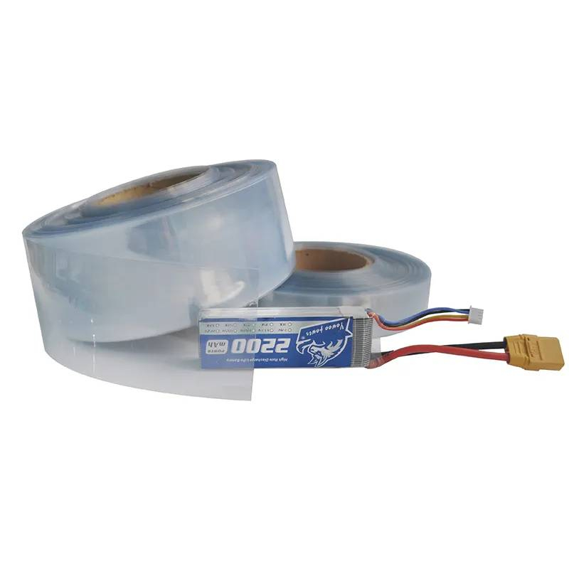 ท่อหดแบบใส PVC ฟิล์มหด หุ้มแบตเตอรี่ แบบใสขนาด 50mm.,70mm.,85mm.,95mm.,110mm.,120mm.,130mm.,150mm.,170mm. - รูปที่ 3