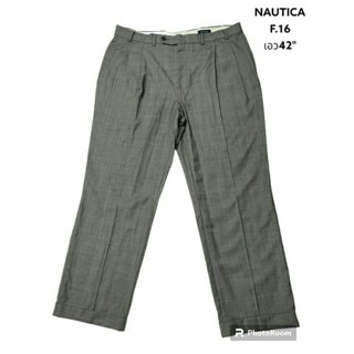 NAUTICA แท้ เอว42 "กางเกงสแลคชาย