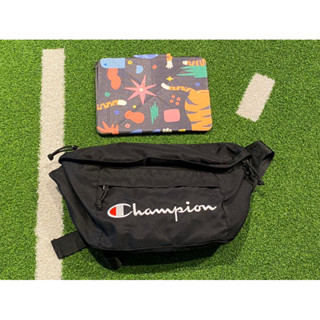 champion ใบใหญ่ดำ ถ่ายจากสินค้าจริง คาดอก ใส่ของได้เยอะมาก ขนาด20” ป้ายห้อย