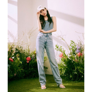 Marithe W slim straight denim พรีออเดอร์