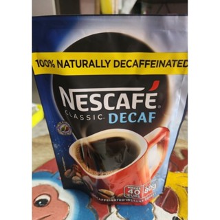 กาแฟสำเร็จรูป 80 กรัม Nescafe Classic Decaf Instant Coffee