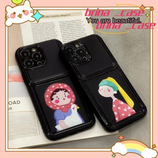 ❤️ส่งของขวัญ❤️ เคสไอโฟน 11 12 13 14 Pro Max สไตล์คู่รัก เรียบง่าย แฟชั่น ความคิดสร้างสรรค์ Case for iPhone ป้องกันการตก