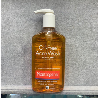 ของแท้💯%👉(269) Neutrogena Oil-Free Acne Wash with Salicylic Acid สบู่เหลวล้างหน้า(ราคา/ชิ้น)