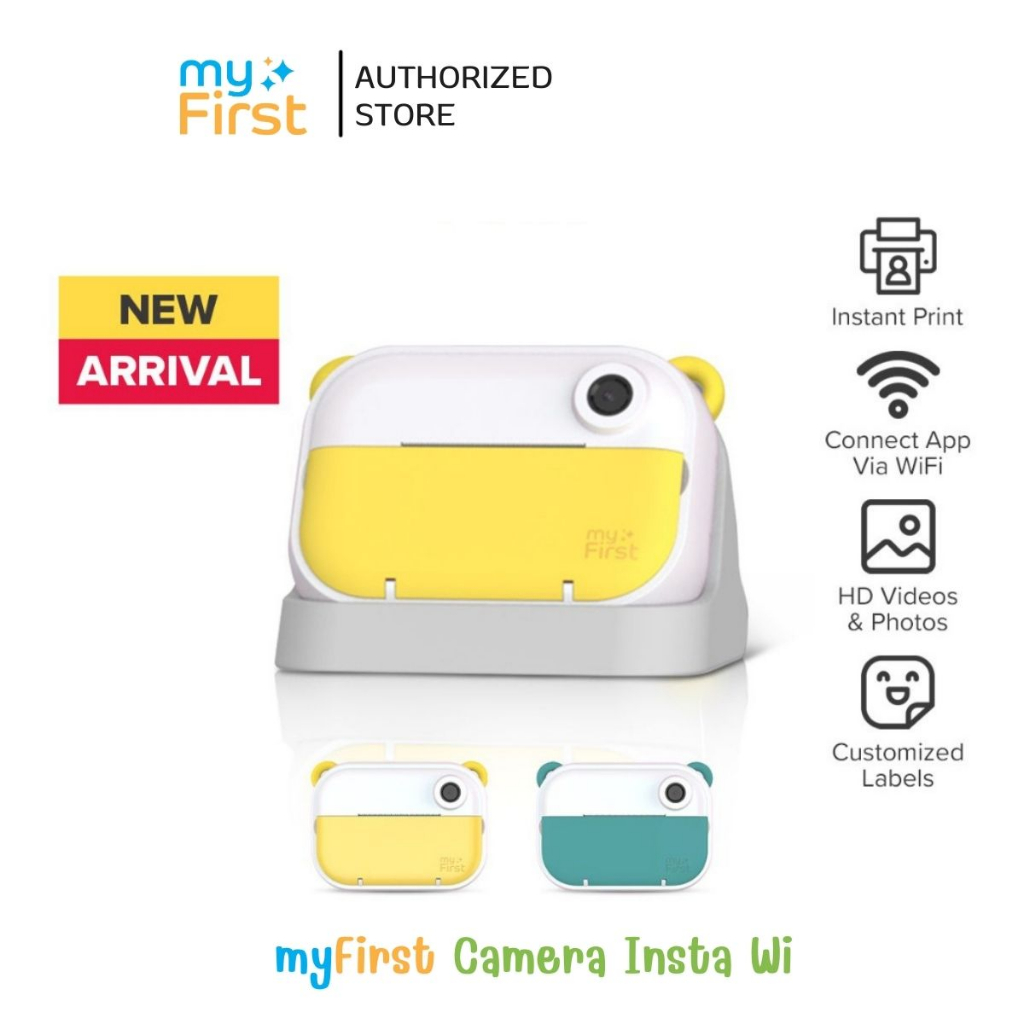 [พร้อมส่ง ผ่อน0%] กล้องถ่ายภาพ พิมพ์ภาพได้ myFirst Insta Wi (รับประกันศูนย์ไทย 1 ปี)