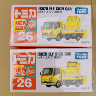 พร้อมส่ง 💋Tomica No.26 Isuzu ELF Sign Car