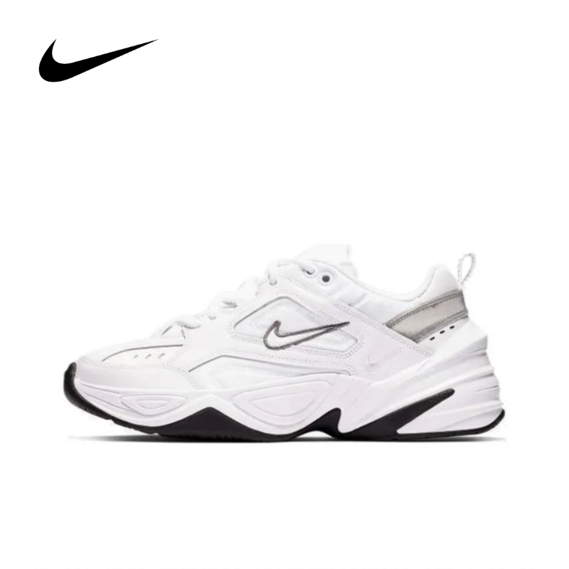 【ของแท้ 100% แนะนำ】Nike M2K Tekno รองเท้าผ้าใบผู้หญิง รองเท้าลําลอง BQ3378-100