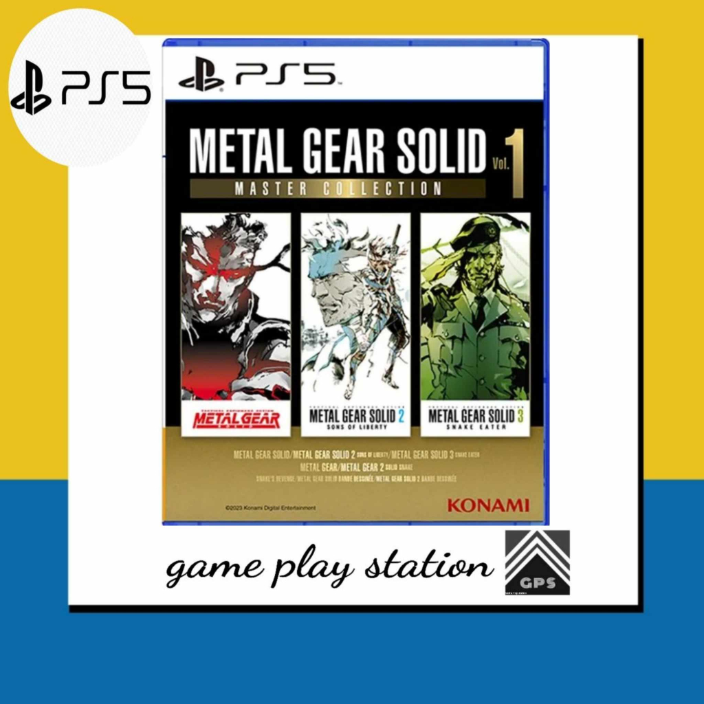 ps5 metal gear solid master collection vol.1 ( english zone 3 )