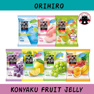 Orihiro Konyaku Jelly เยลลี่บุกรสผลไม้ จากญี่ปุ่น 120g แคลต่ำ มีรสชาติให้เลือกหลากรส 🇯🇵 Koneko