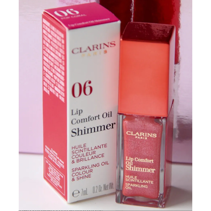 Clarins Lip Comfort Oil Shimmer ถูกที่สุด พร้อมโปรโมชั่น ม.ค.  2024