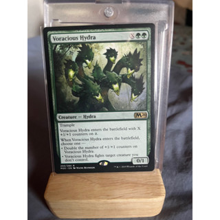 การ์ด MTG Voracious Hydra Green Magic the gathering EDH รุ่น Coreset 2020 M20 สภาพ Nm