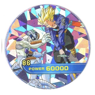 เหรียญพลัง ดราก้อนบอล หายากขนาด 5.5 - odenya POWER coin tr sr rr no.86 DRAGONBALL Z