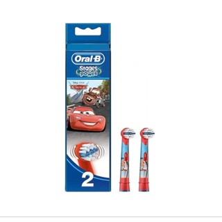 🔥 Oral-B Kids Replacement toothbrush head Cars EB10-2 หัวแปรงสีฟันไฟฟ้าสำหรับเด็กออรัลบี รุ่นคาร์ส