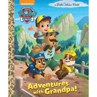 Adventures with Grandpa! (PAW Patrol) (Little Golden Book) Hardcover – Picture Book