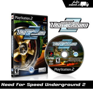 แผ่นเกม PS2 Need For Speed Underground 2 (english) สกรีนแผ่น…