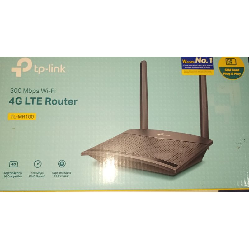 TP-LINK TL-MR100  4G LTE Router มือสอง