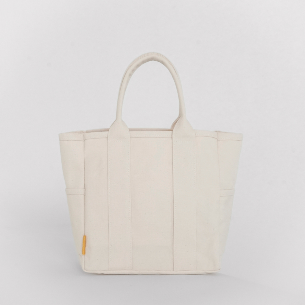 Mustard Mini Utility Tote กระเป๋าผ้ารีไซเคิล