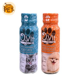 [ส่งไว] O3 Vit น้ำมันตับปลา บำรุงสุขภาพ น้องหมา-หน้องแมว ขนสวยเงางาม สุขภาพดี กินง่าย น้องหมาน้องแมวชอบ