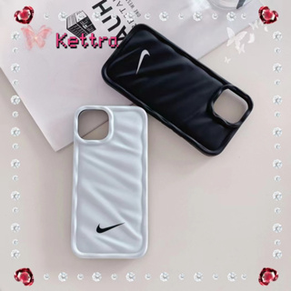 💜Kettra💜ป้องกันการหล่น ขอบเต็ม iPhone 11 14 pro max แฟชั่น แบรนด์ไทด์ เรียบง่าย ทันสมัย น่าสนใจ case for iPhone 12 13