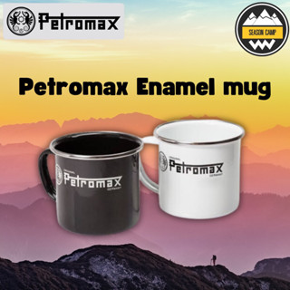 แก้ว Petromax Enamel Mug/สีดำ ขาว