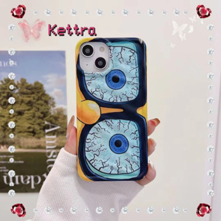 💜Kettra💜ป้องกันการหล่น ขอบเต็ม iPhone 11 14 pro max การ์ตูน ความคิดสร้างสรรค์ หวานเท่ เรียบง่าย case for iPhone 12 13