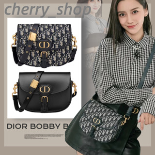 🍒ดิออร์ SMALL DIOR BOBBY BAG 🍒ผู้หญิง/กระเป๋าสะพายข้าง/กระเป๋าสะพาย