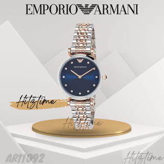 นาฬิกา Emporio Armani ข้อมือผู้หญิง รุ่น AR11092 นาฬิกาแบรนด์เนม สินค้าขายดี Watch Armani ของแท้ พร้อมส่ง