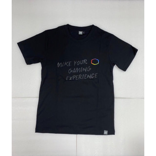 เสื้อยืด cooler master t-shirt สีดำ